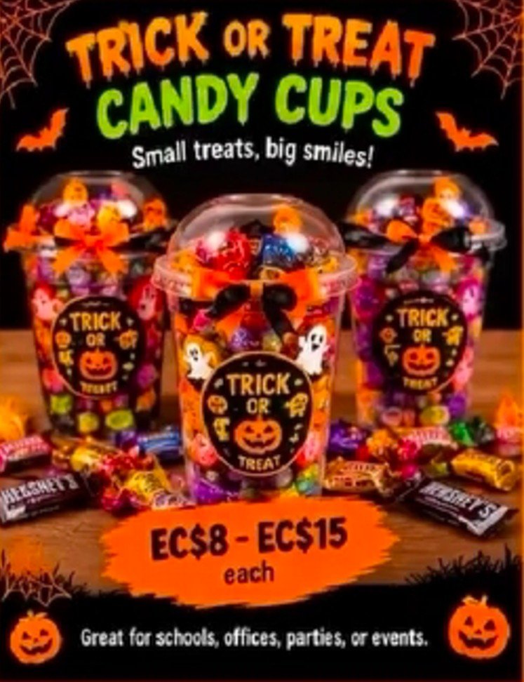 Trick or Treat Candy Cups – Island Heroes Halloween